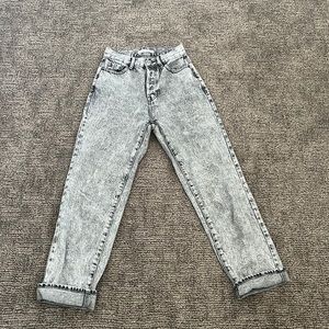 Pac-sun| high rise straight leg jeans